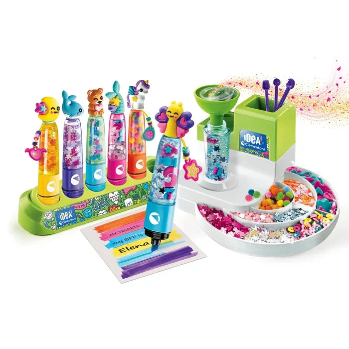 Assembled Clementoni Idea Create a Highlighter Studio with colourful inks and decorations in Ireland