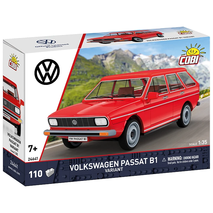 COBI Volkswagen Passat B1 Variant building set box shown from the front and side