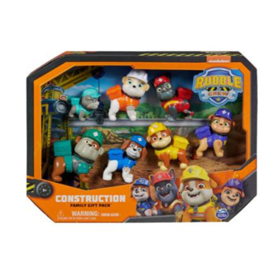 Rubble & Crew Construction Family Pack