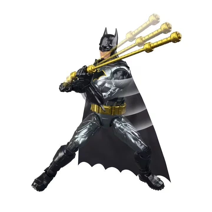 DC Premier Crime Crusher Batman holding gold nunchaku in a fighting pose