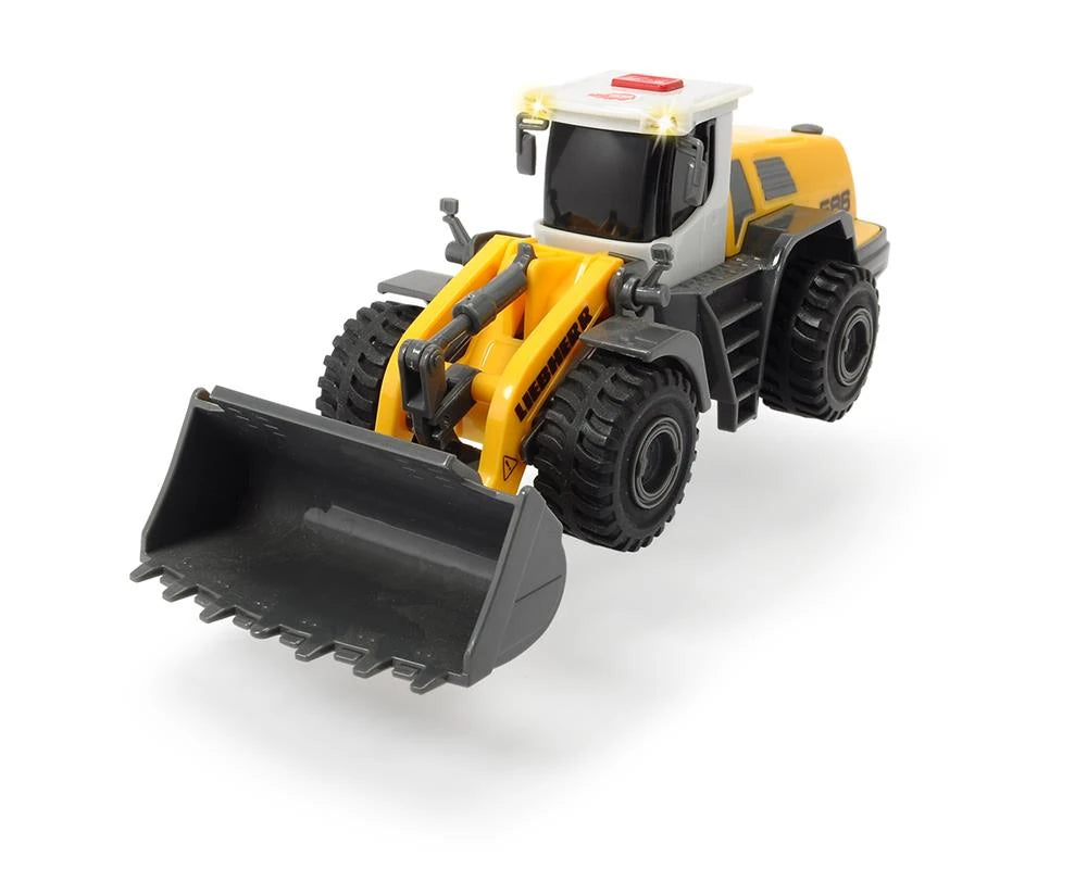Dickie Toys Liebherr Work Force wheel loader with large front bucket