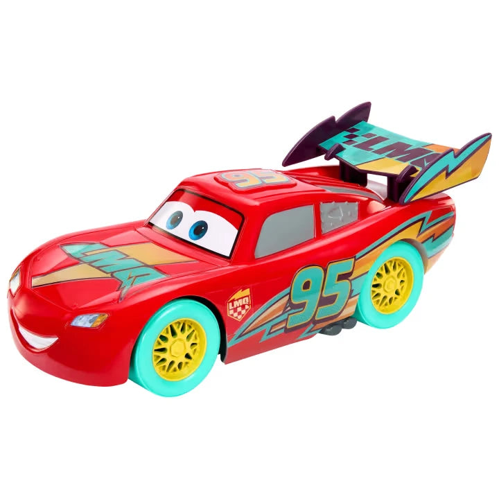 Disney Cars Light Up Lightning McQueen three quarter view