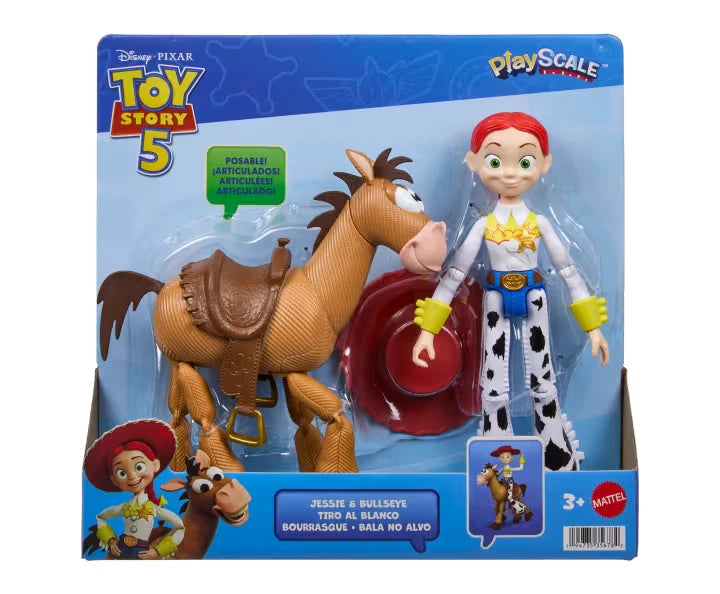 Disney Pixar Toy Story 5 Jessie and Bullseye 2 pack packaging front