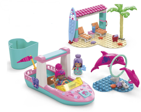 Barbie Color Reveal Dolphin Exploration Building