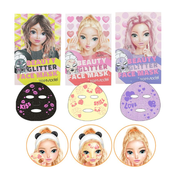 TOPModel Face Mask Glitter