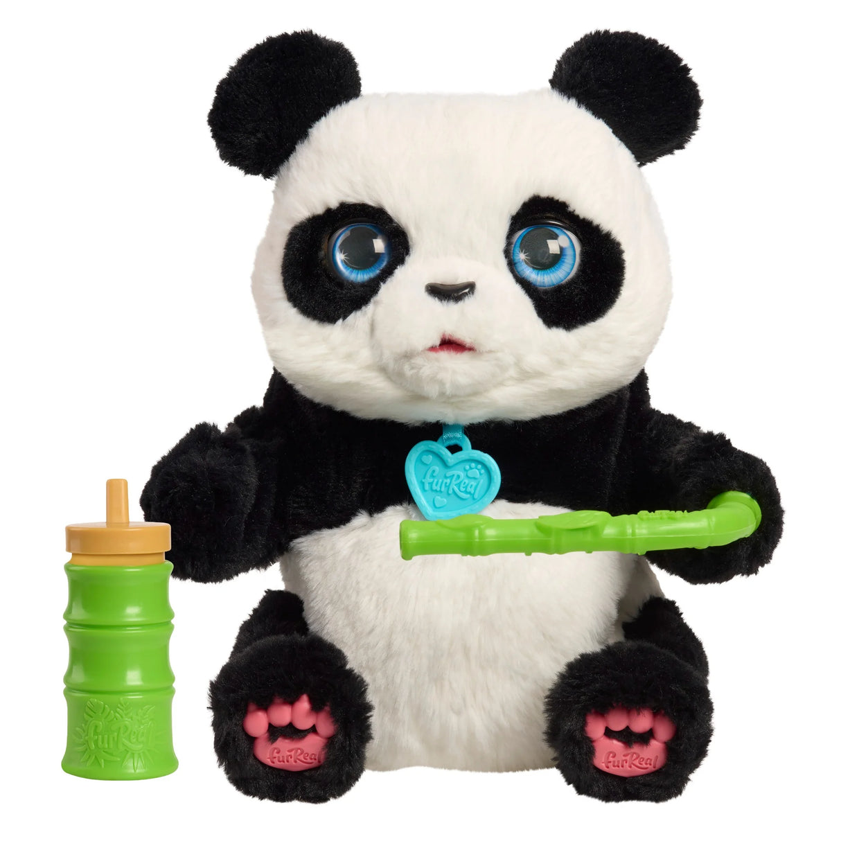 FurReal Coco the Tumbling Panda plush with bottle and bamboo shoot in Ireland