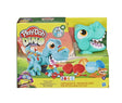Retail packaging of Play-Doh Crunchin' T-Rex set showing dino toy and compound – Ireland