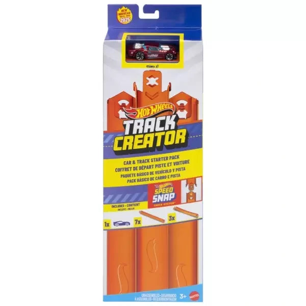 Hot Wheels Track Creator - Track & Car Starter Pack