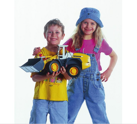 Bruder Liebherr Articulated Road Loader