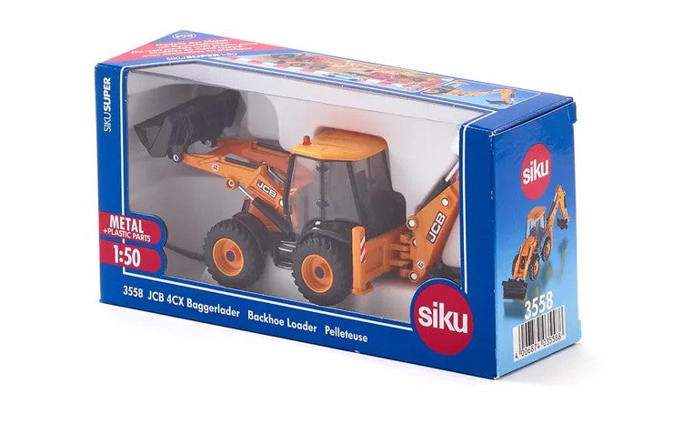 Boxed SIKU JCB 4CX Backhoe Loader ToyTown.ie Ireland