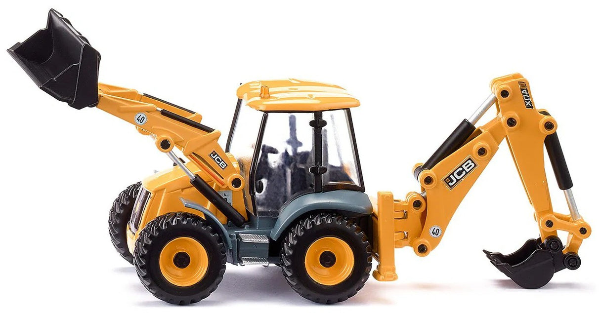 SIKU JCB 4CX Backhoe Loader with movable front and rear shovels Ireland