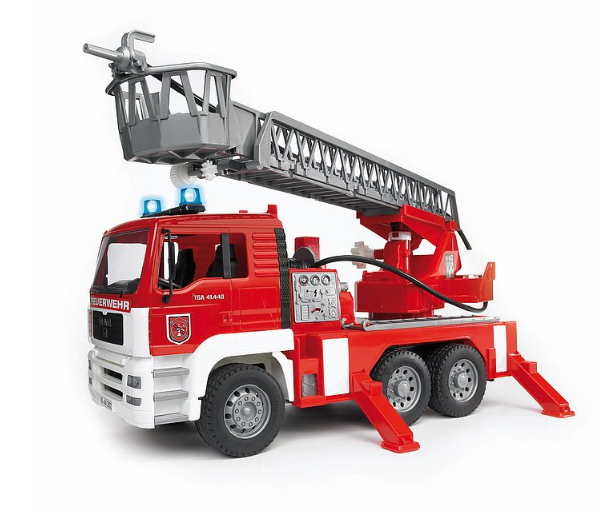 Bruder Man TGA Fire Engine with Sound