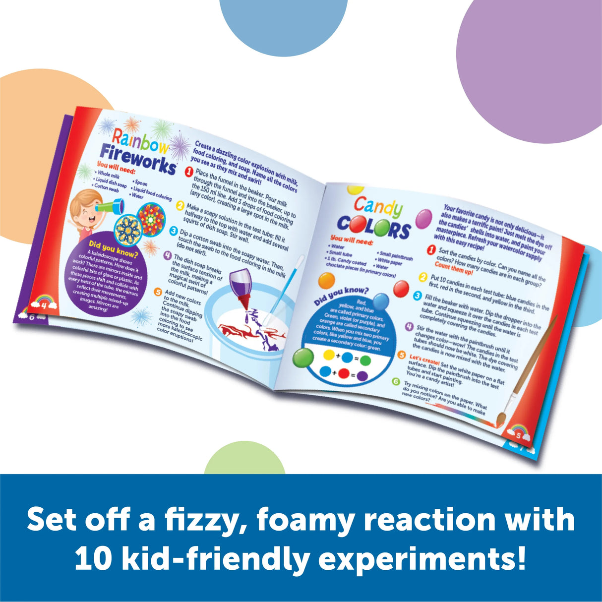 Learning Resources Fizzy Volcano Preschool Science Lab experiment guide