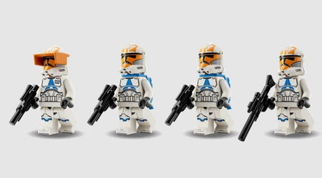 LEGO 332nd Clone Troopers and Captain Vaughn minifigures from set 75359 Ireland