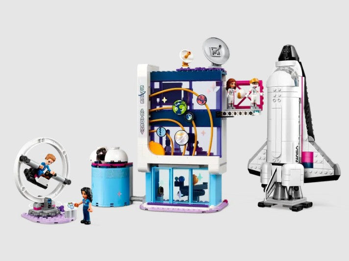 Full layout of LEGO Olivia’s Space Academy 41713 with shuttle, academy building and telescope – Ireland