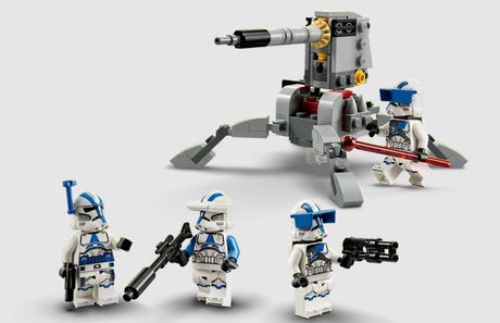 LEGO 75345 501st Battle Pack with clone troopers and AV-7 cannon build in Ireland