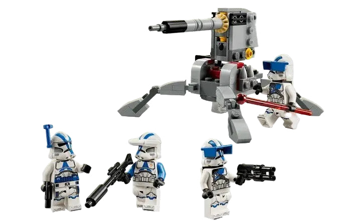 LEGO 75345 501st Battle Pack with clone troopers and AV-7 cannon build in Ireland