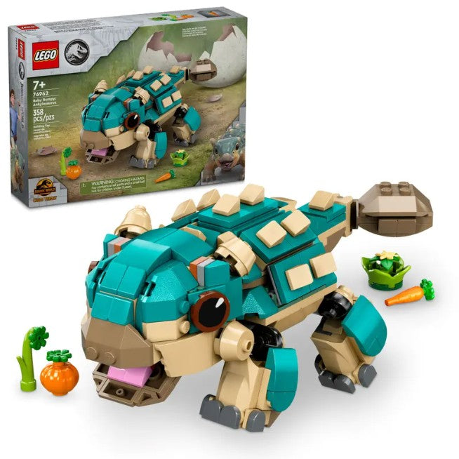 LEGO Baby Bumpy Ankylosaurus 76962 with box and model Ireland