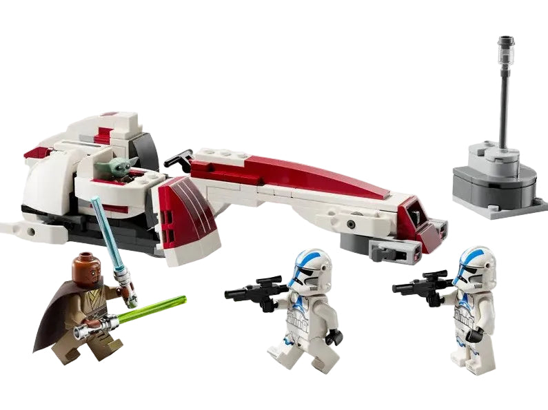 LEGO Star Wars BARC Speeder Escape 75378 with Kelleran Beq, Clone Troopers, and Grogu in Ireland