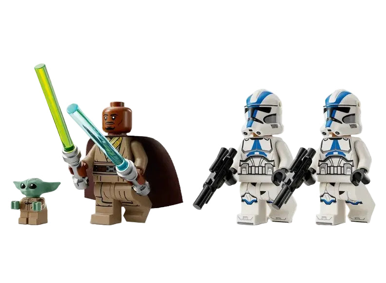 LEGO Star Wars 75378 minifigures: Kelleran Beq, Grogu, and Clone Troopers in Ireland