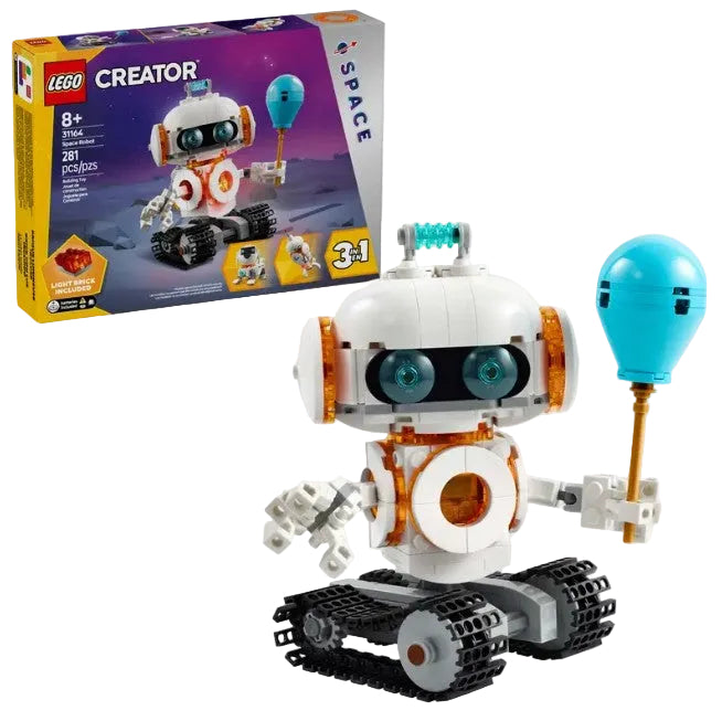 LEGO Creator 31164 Space Robot main build with box