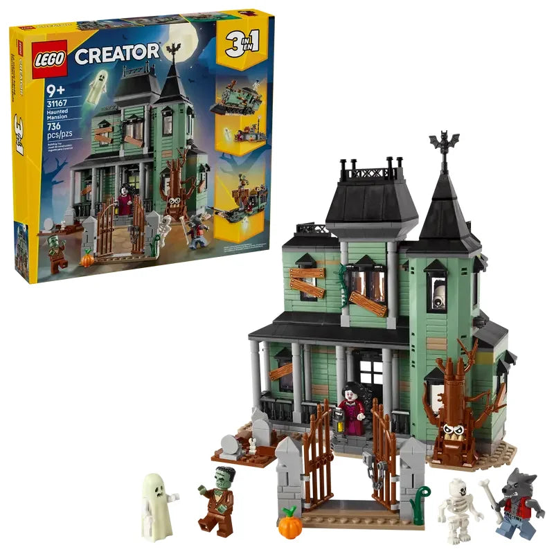 LEGO Creator Haunted Mansion box and set number 31167 – Ireland