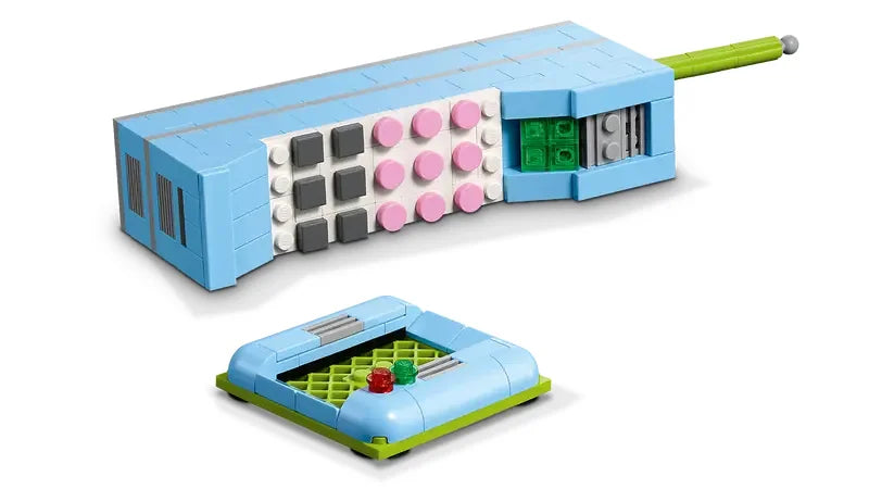LEGO keypad and mobile phone brick builds from Creator 31174 Retro set – Ireland