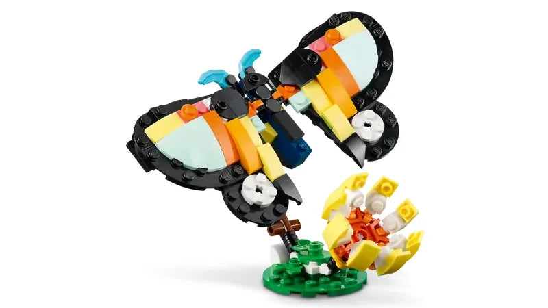 LEGO fish figure with orange and blue fins rotating on stand from 31173 set – Ireland