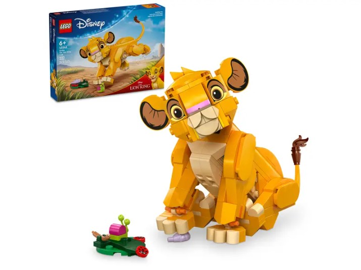 LEGO 43243 Simba the Lion King Cub with packaging – ToyTown.ie