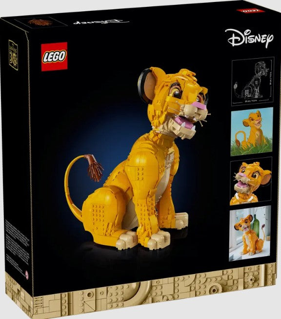 LEGO Disney Young Simba the Lion King 43247 back of box Ireland