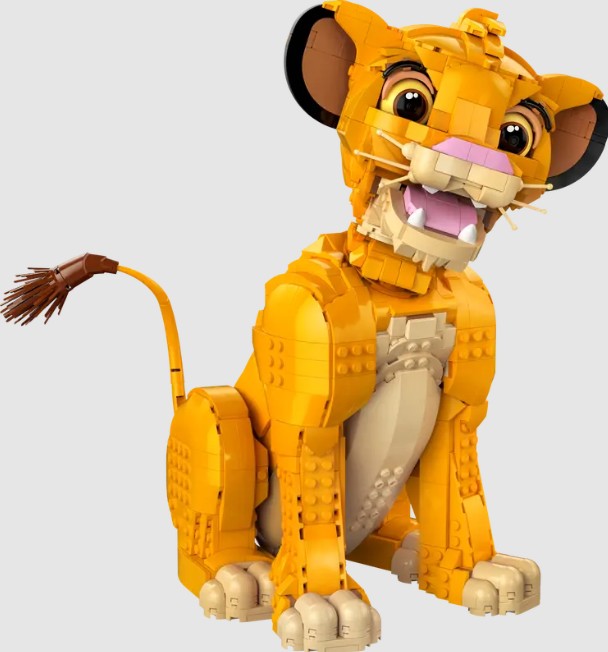 LEGO Disney Young Simba the Lion King 43247 front view display figure Ireland