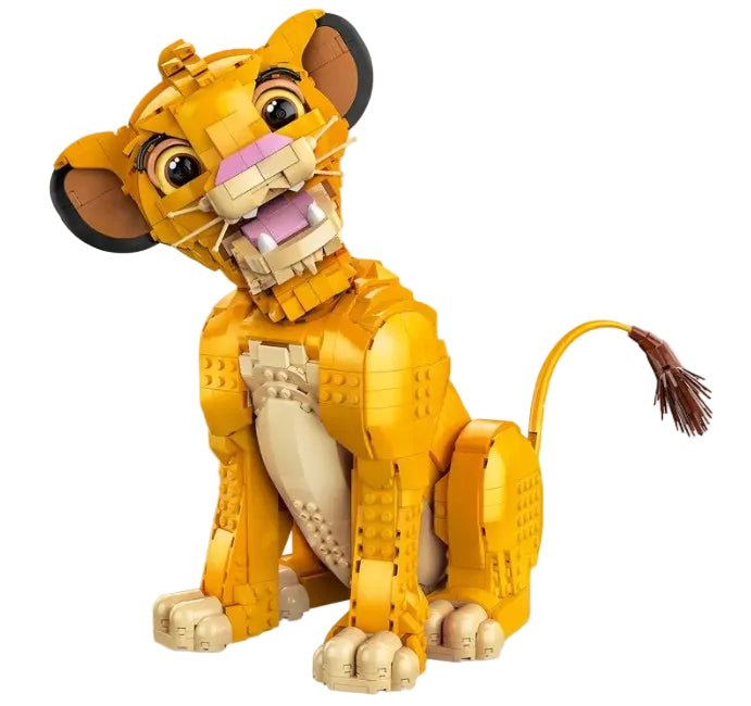 LEGO Disney Young Simba the Lion King 43247 side view angle Ireland