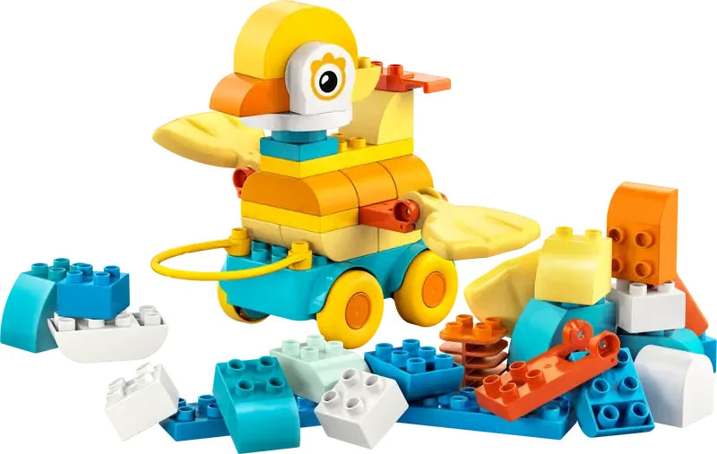 LEGO Duplo 3in1 Animals on Wheels 10448 toy duck build with loose bricks Ireland