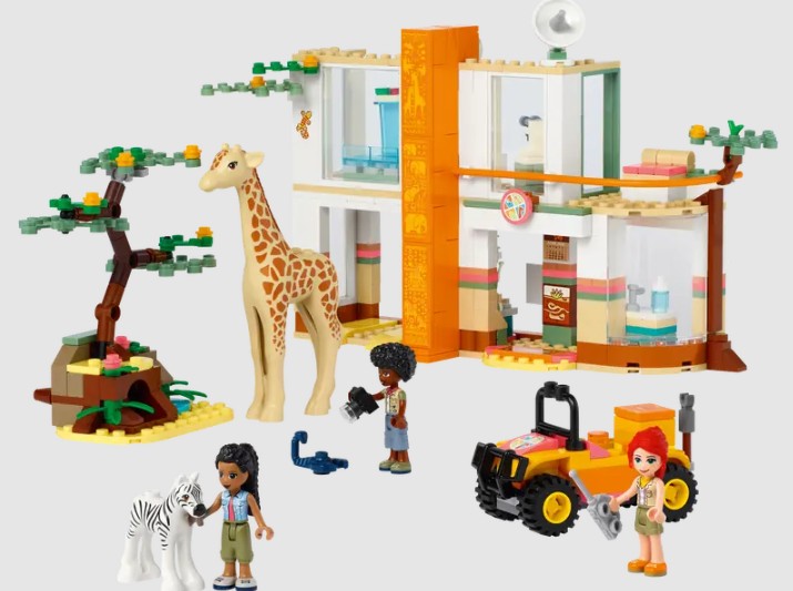 LEGO Friends Mia’s Wildlife Rescue 41717 giraffe zebra Ireland