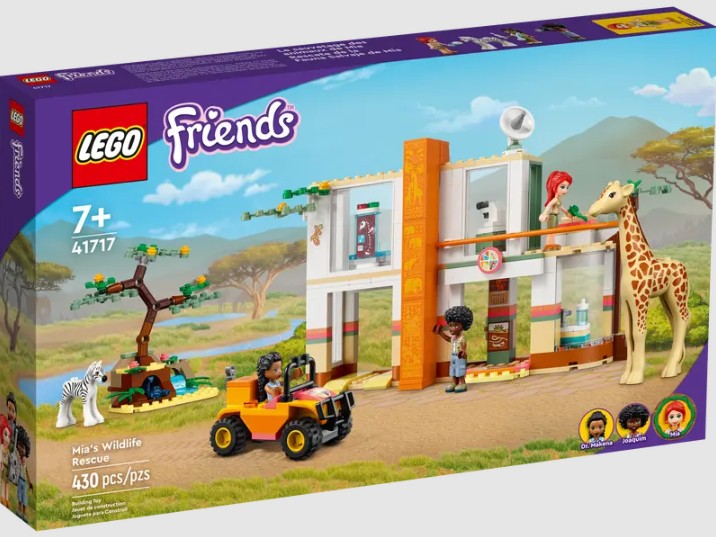 LEGO Friends Mia’s Wildlife Rescue 41717 box front Ireland