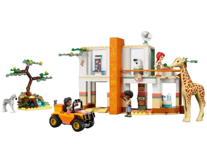 LEGO Friends 41717 Mia’s Wildlife Rescue set giraffe and jeep in Ireland
