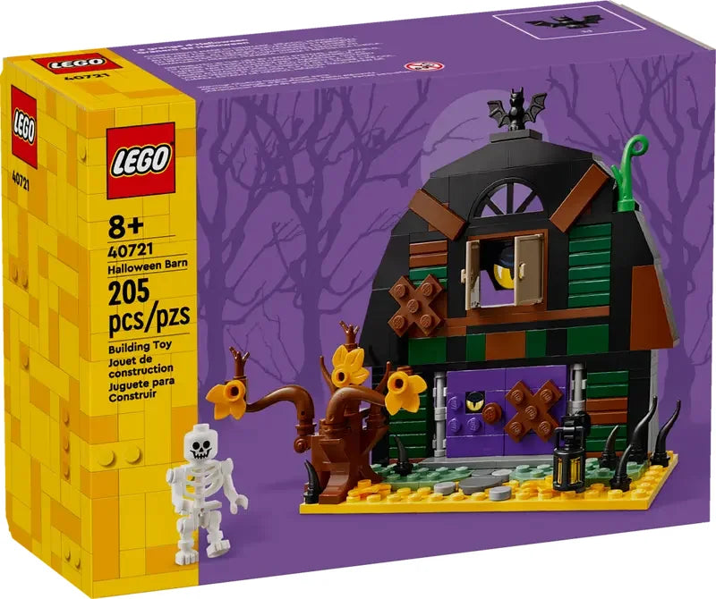 LEGO 40721 Halloween Barn box art with skeleton and haunted tree – Ireland