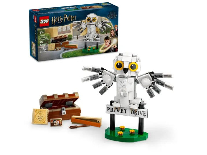 LEGO Harry Potter Hedwig set with box and all accessories