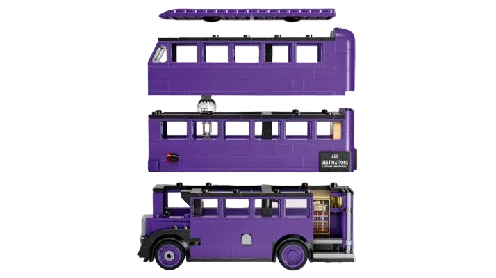Knight Bus 76446 shown with removable layers