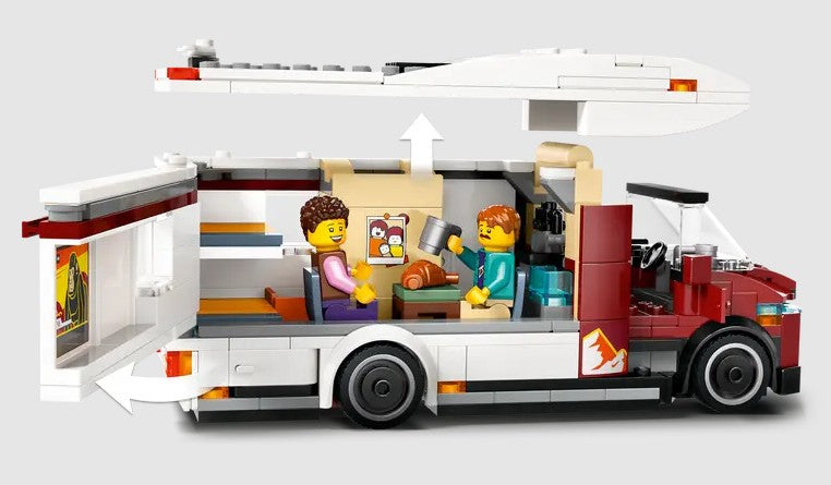 LEGO Holiday Camper Van 60454 interior kitchen and dining space – Ireland