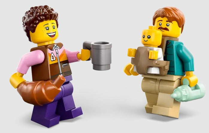 LEGO City Camper Van 60454 minifigures with croissant and baby bottle – Ireland