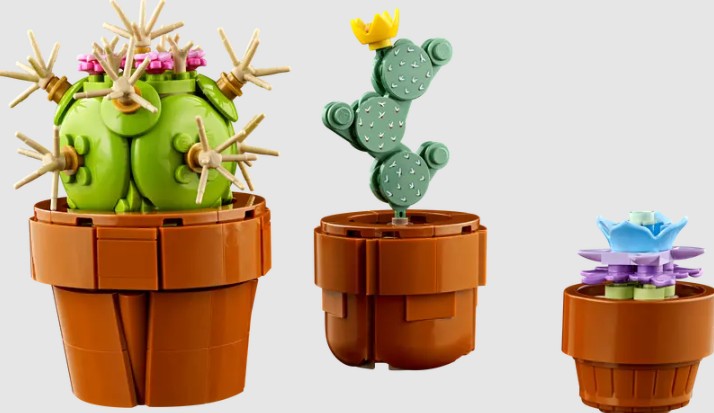 LEGO Icons Tiny Plants cactus and succulent builds – Ireland
