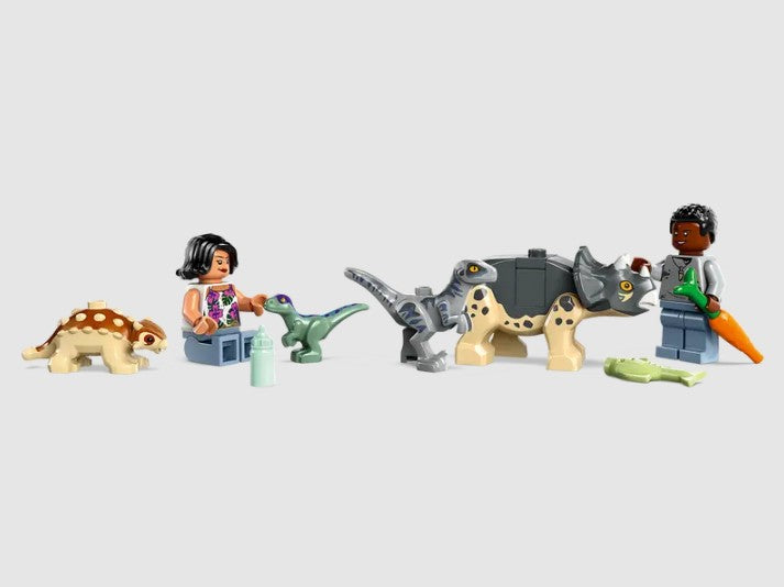 LEGO Jurassic World baby dinosaurs being fed 76963 Ireland