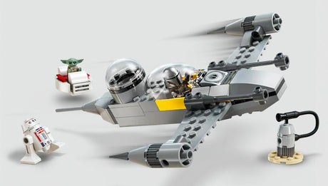LEGO N-1 Starfighter 75410 flying with Grogu and Mandalorian Ireland