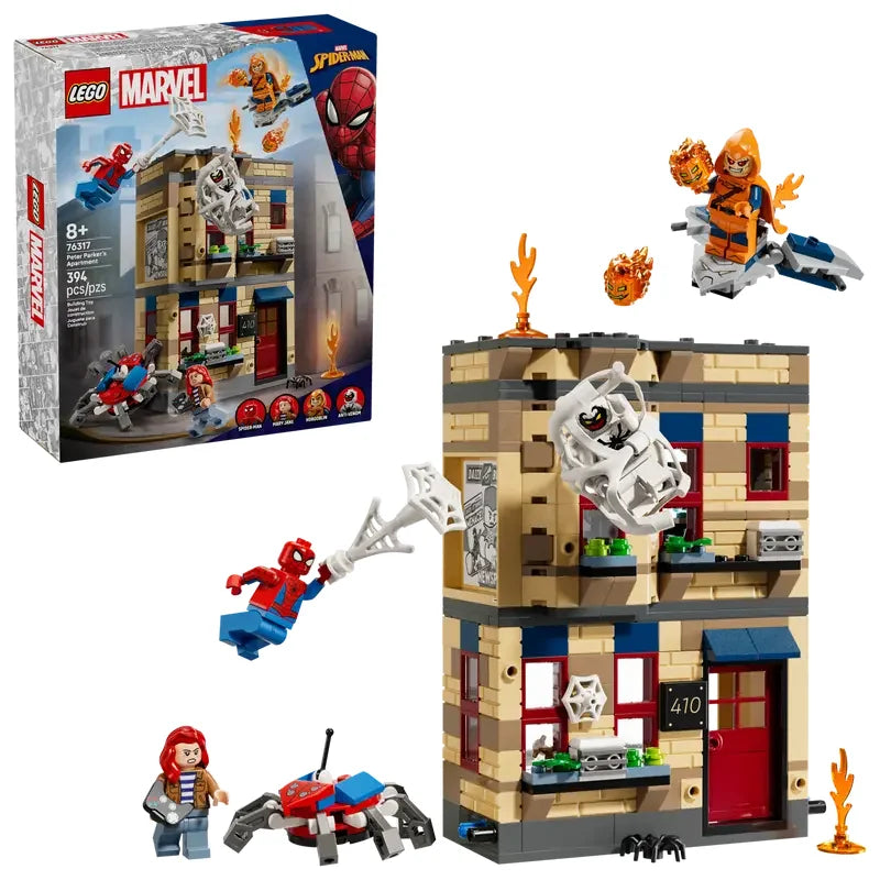 LEGO Marvel 76317 box showing Spider-Man, Hobgoblin, and apartment – Ireland