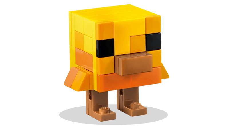LEGO Minecraft Chicken Jockey 21582 yellow baby chicken figure
