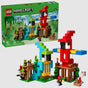 LEGO Minecraft 21282 box and full build of The Parrot House set with characters – Ireland