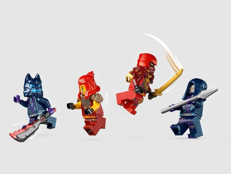 LEGO Ninjago Kai, Wyldfyre, Wolf Mask Warrior and Guard minifigures – Ireland