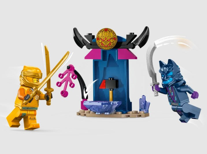 Arin and Wolf Mask Warrior minifigures from LEGO Ninjago 71804 – Ireland