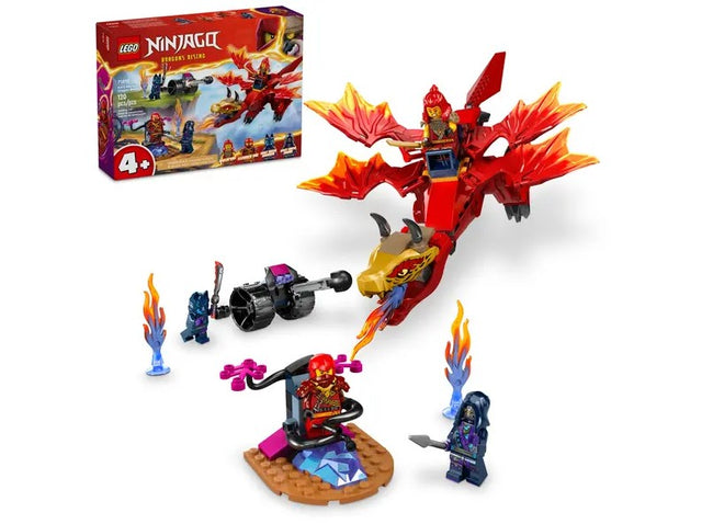 LEGO Ninjago Kai’s Source Dragon Battle 71815 box and full contents – Ireland